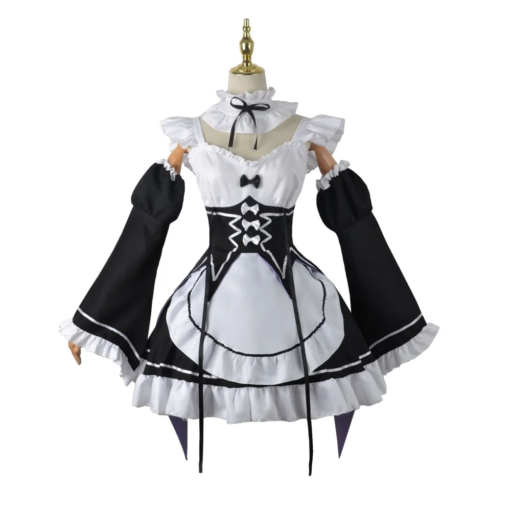 Anime Cosplay Rem - Anime Ram Rem Maid Cosplay Re