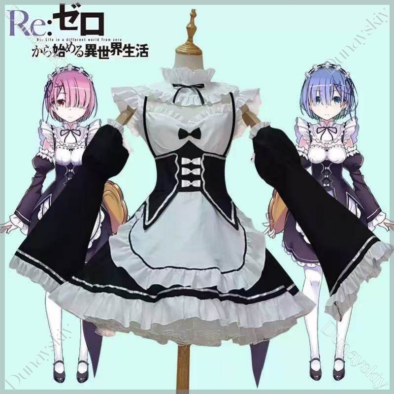 RE0 Rem Ram BJD Fits 100-170cm - đánh giá và giá Anime Cosplay Rem