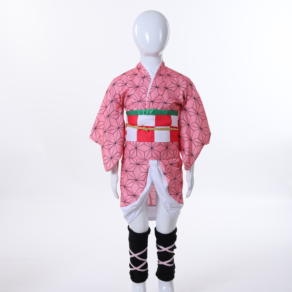 Complete Nezuko Kamado Cosplay - đánh giá và giá Anime Cosplay Demon Slayer