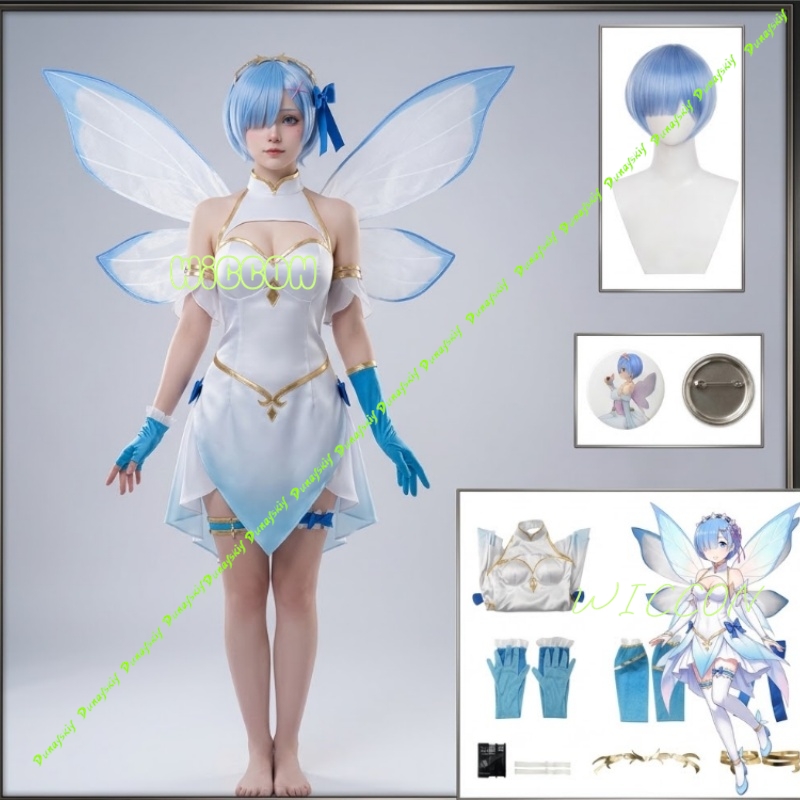 Re Zero Rem Flower Fairy Cospl - đánh giá và giá Anime Cosplay Rem