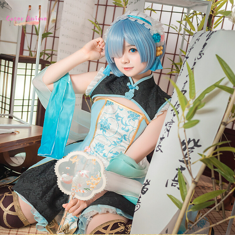 Anime Re:Life in a different w - đánh giá và giá Anime Cosplay Rem