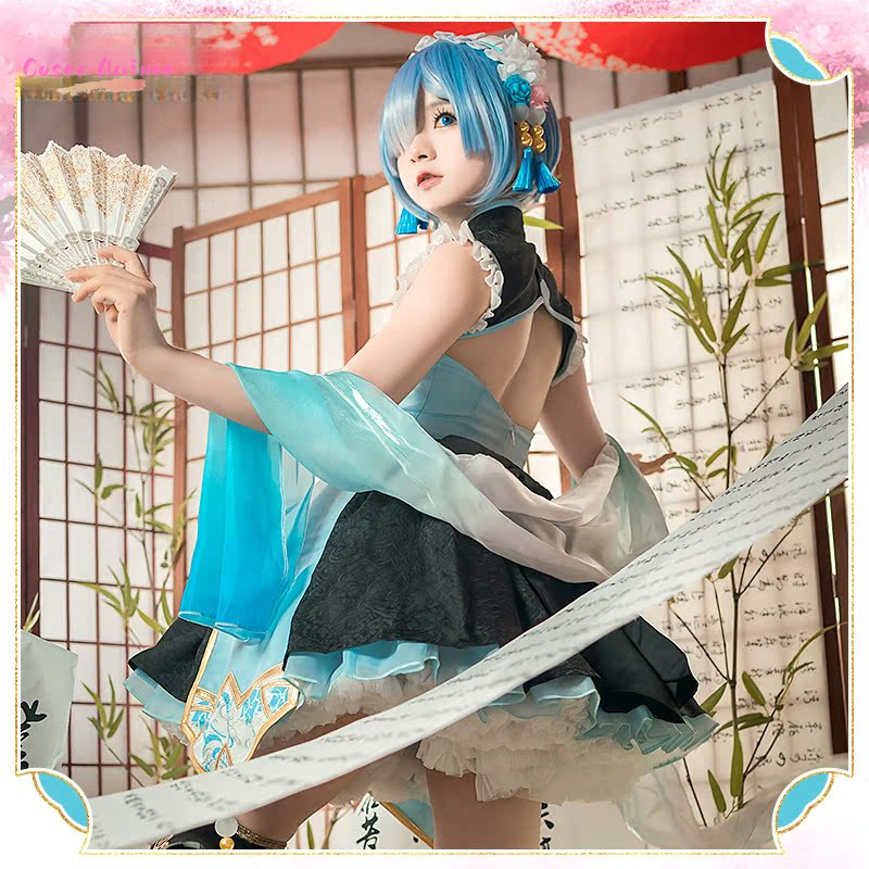 Anime Re:Life in a different w - đánh giá và giá Anime Cosplay Rem