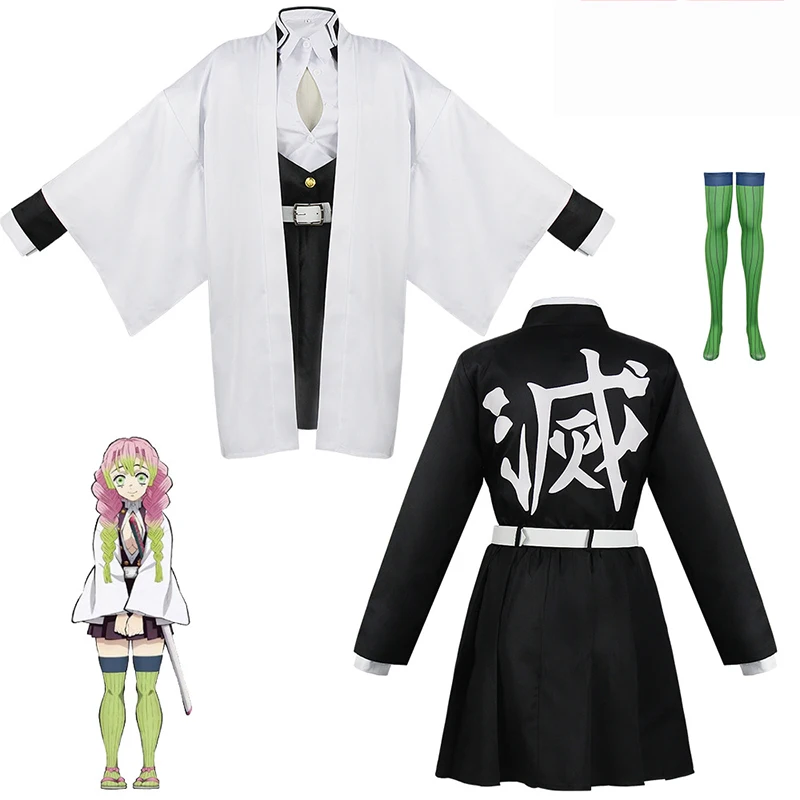 Anime Kanroji Mitsuri Cosplay  - đánh giá và giá Anime Cosplay Demon Slayer