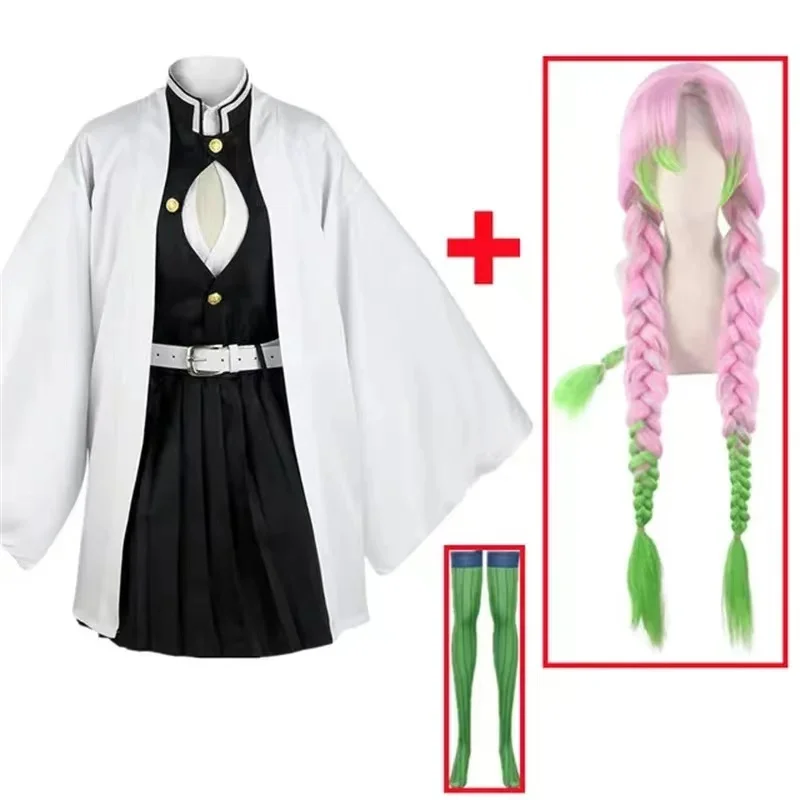 Anime Kanroji Mitsuri Cosplay  - đánh giá và giá Anime Cosplay Demon Slayer