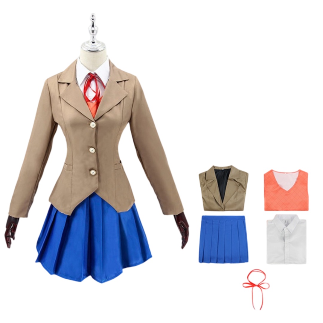 Monika Cosplay Costume Literat - đánh giá và giá Anime Cosplay Show