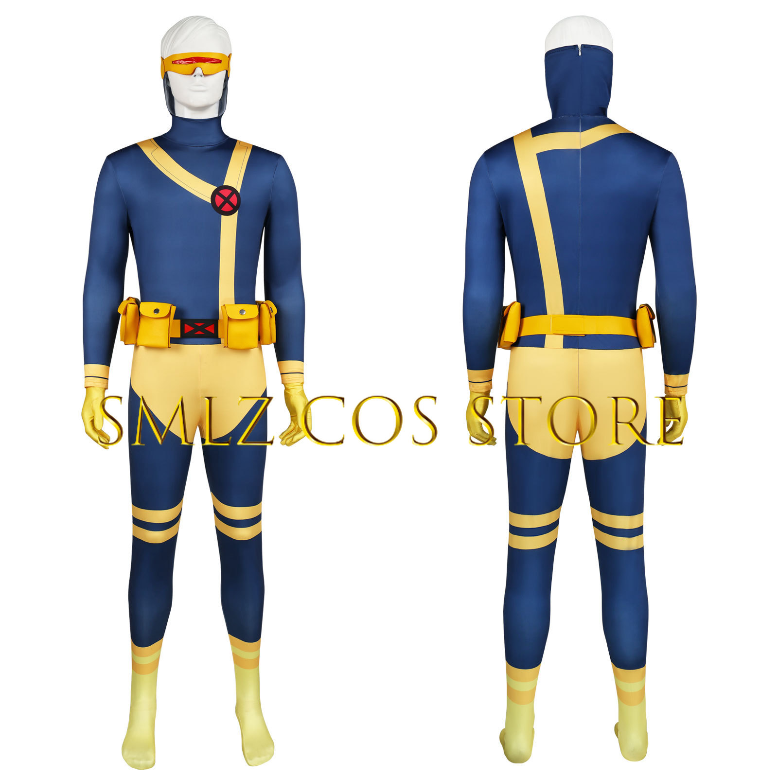 Scott Summers Cosplay Cyclopss - đánh giá và giá Anime Cosplay Bodysuit