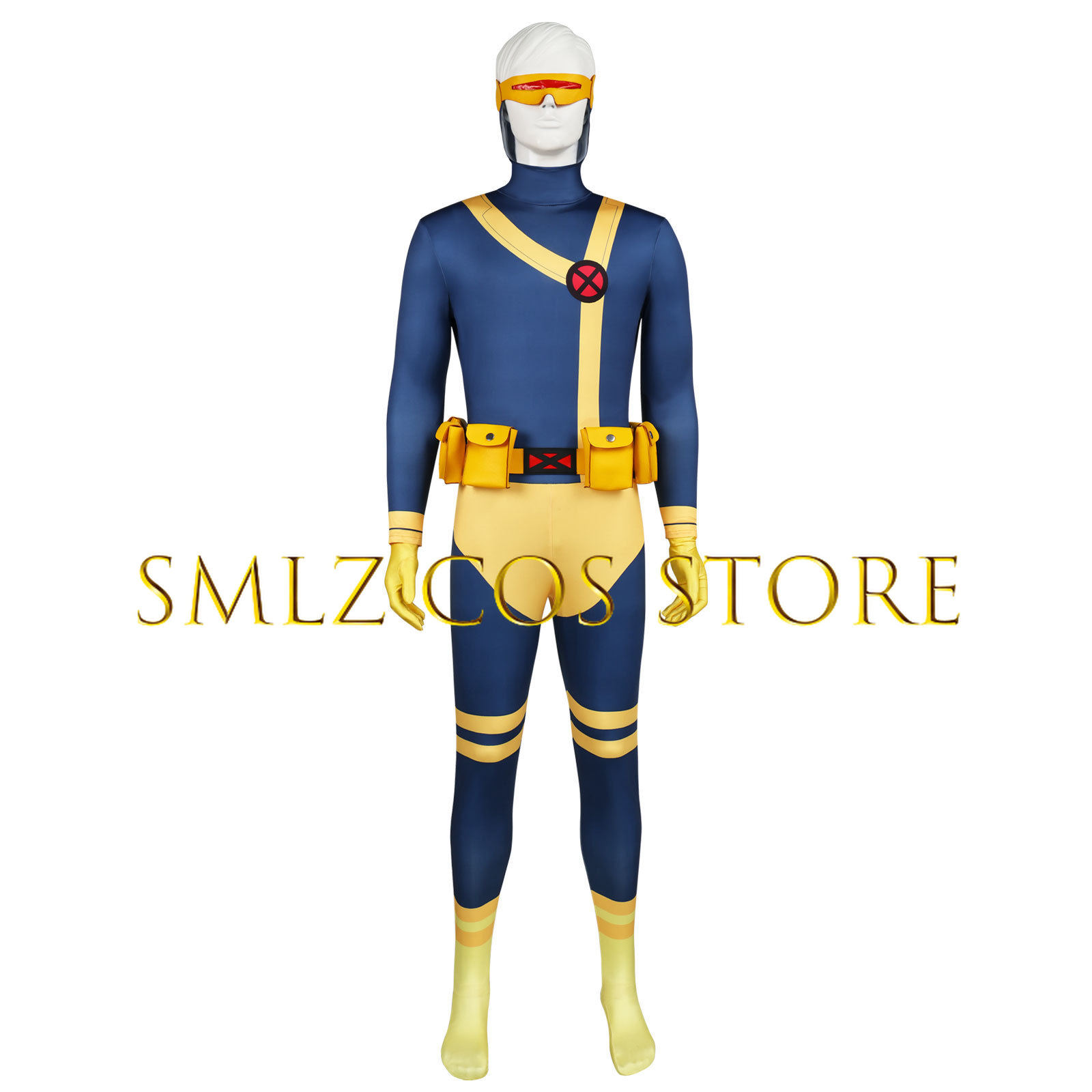 Scott Summers Cosplay Cyclopss - đánh giá và giá Anime Cosplay Bodysuit