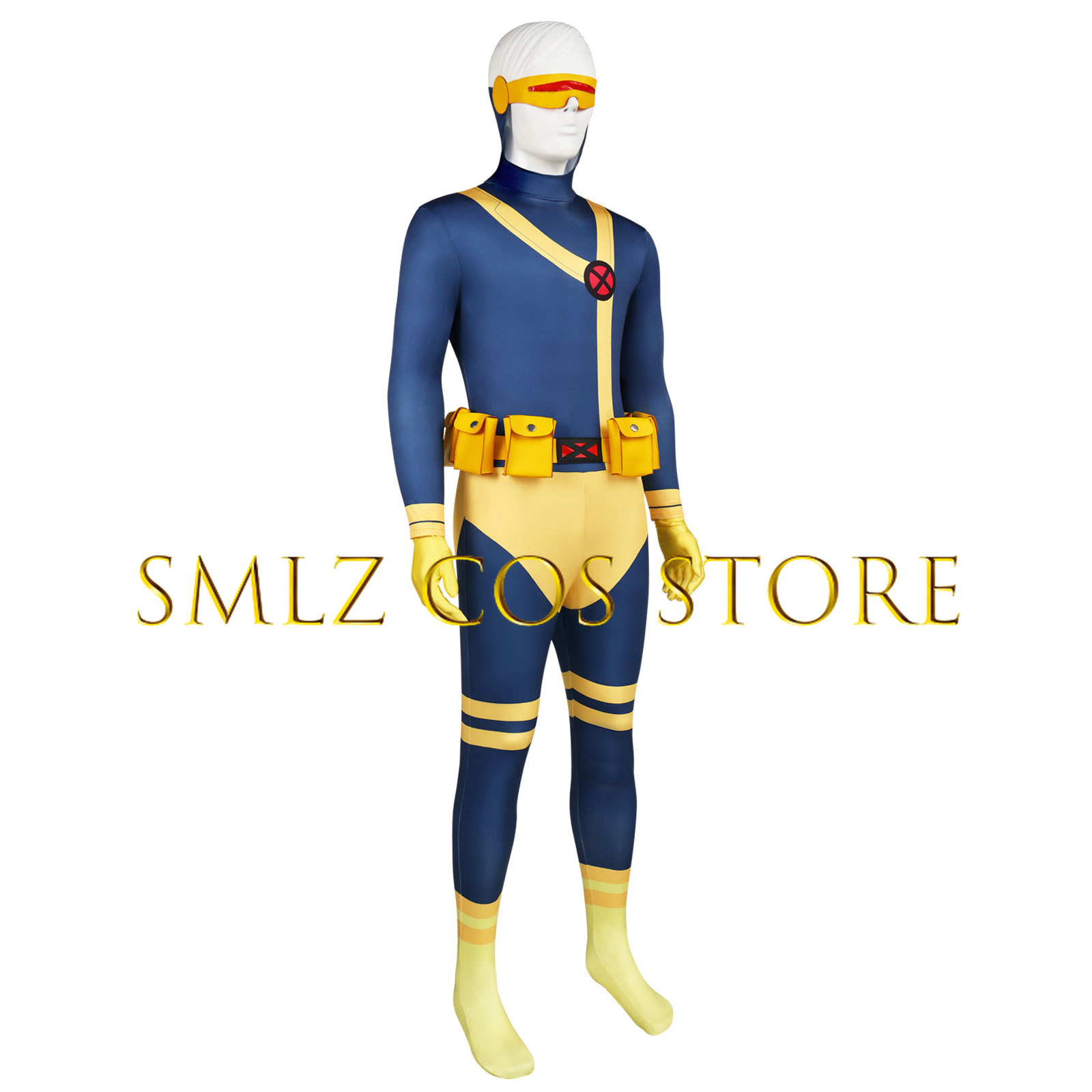 Scott Summers Cosplay Cyclopss - đánh giá và giá Anime Cosplay Bodysuit