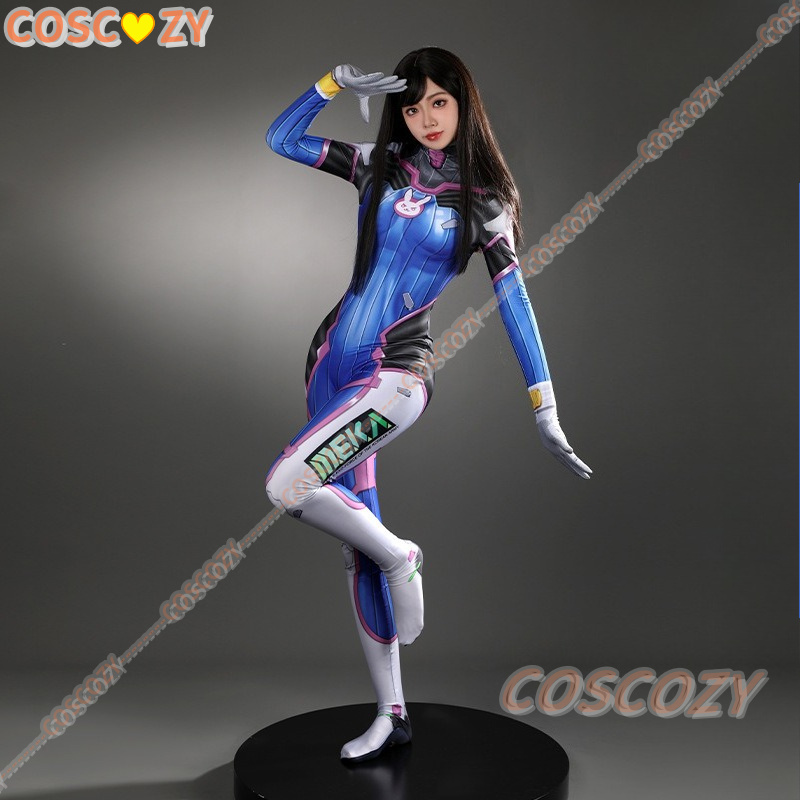 Women Dva Cosplay Complete Out - đánh giá và giá Anime Cosplay Bodysuit