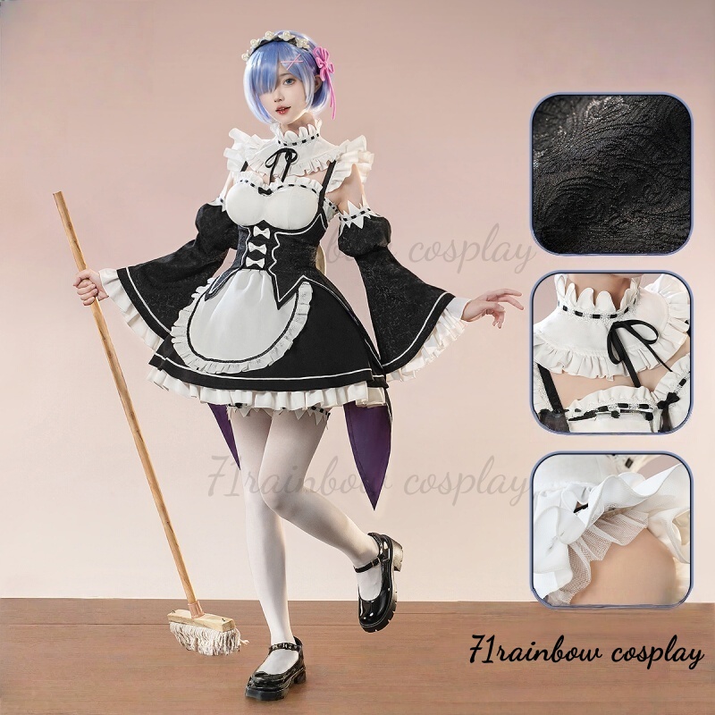 Re:Life in a different world f - đánh giá và giá Anime Cosplay Rem