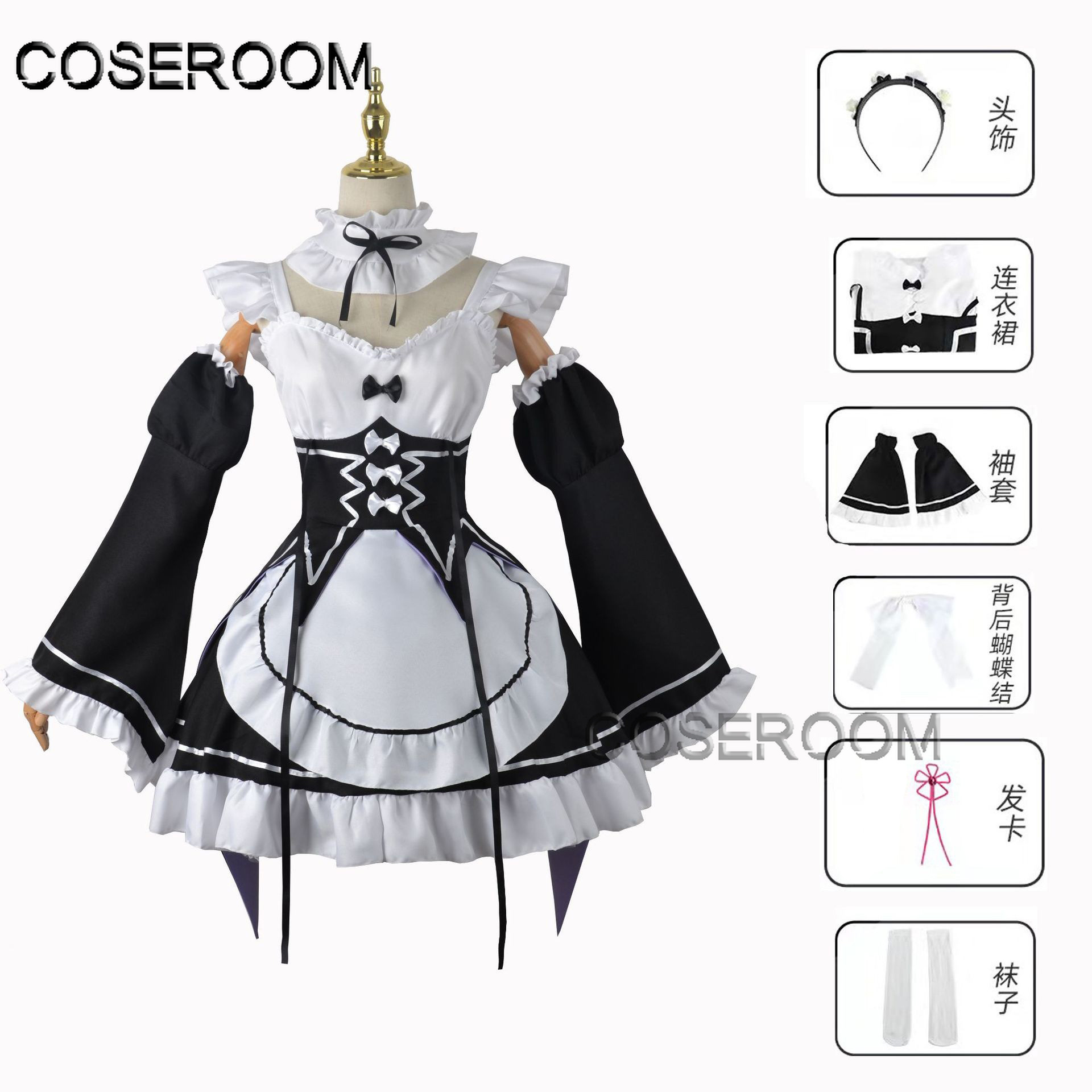 Re Zero Kara Hajimeru Isekai S - đánh giá và giá Anime Cosplay Rem