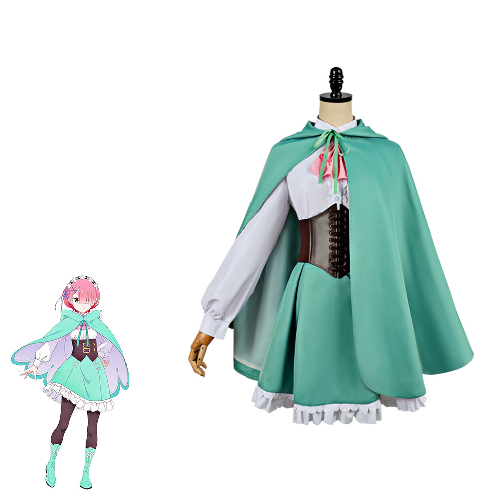 Anime Re:Zero Rem Ram Cosplay  - đánh giá và giá Anime Cosplay Rem