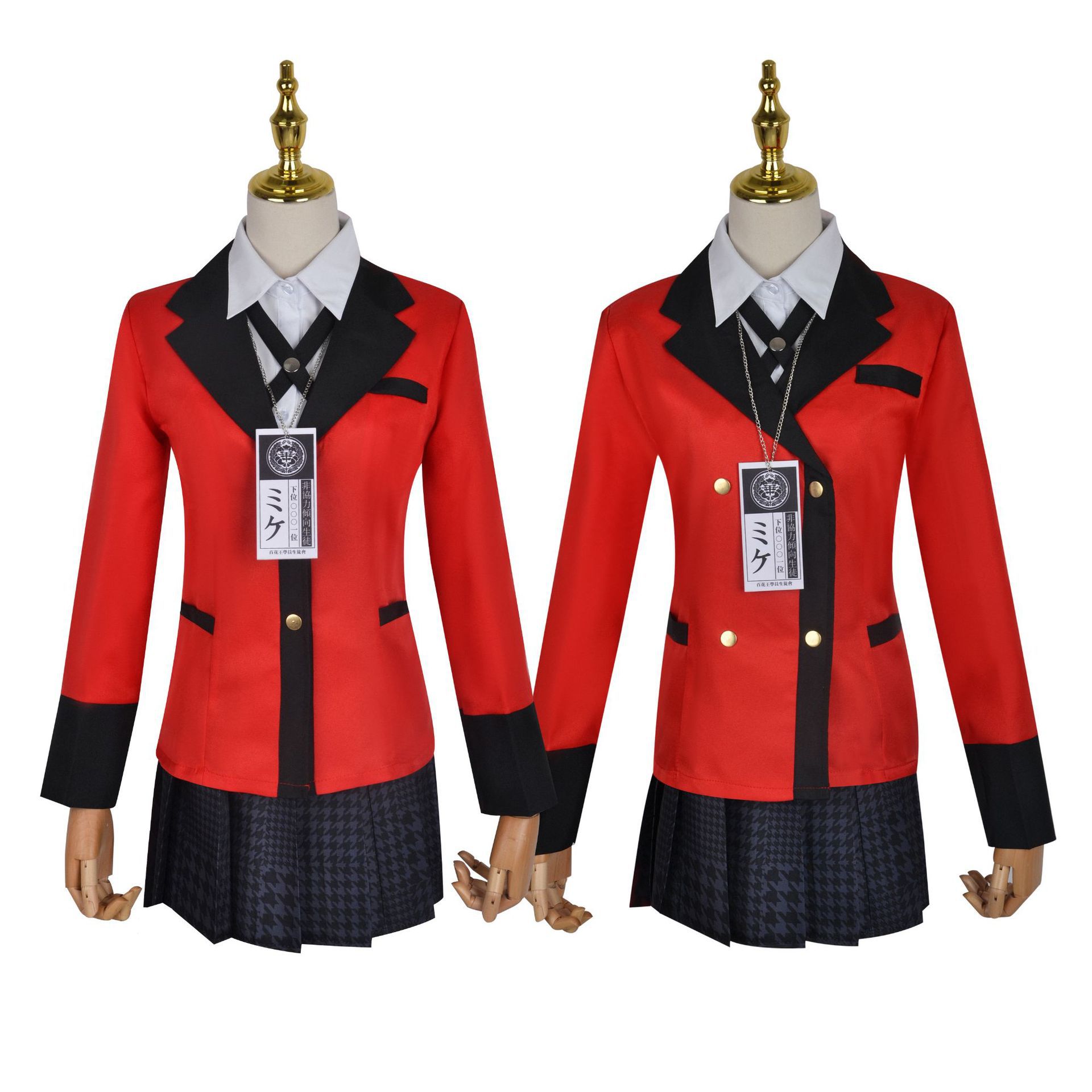 Kakegurui Anime Cosplay Costum - đánh giá và giá Anime Cosplay Kakegurui